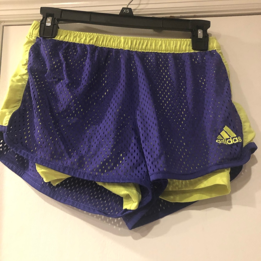Adidas workout shorts size women’s xs